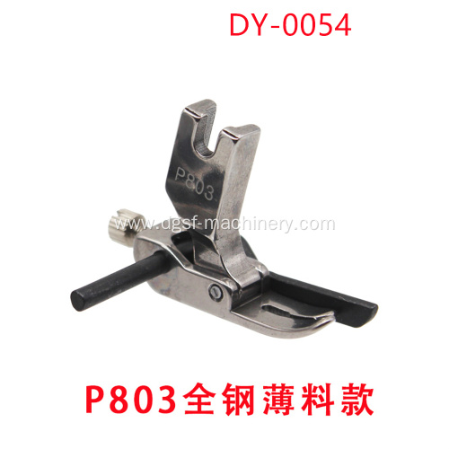 Industrial Flat Car Adjustable Width And Narrow Stop Set Gauge Presser Foot DY-054